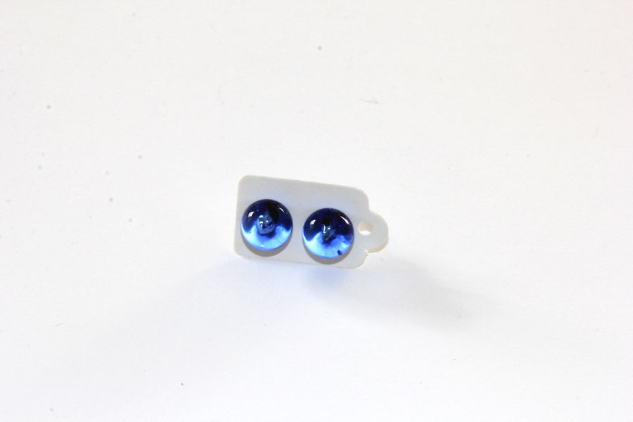 Ohrstecker saphirblau transparent Ohrstecker saphirblau transparent