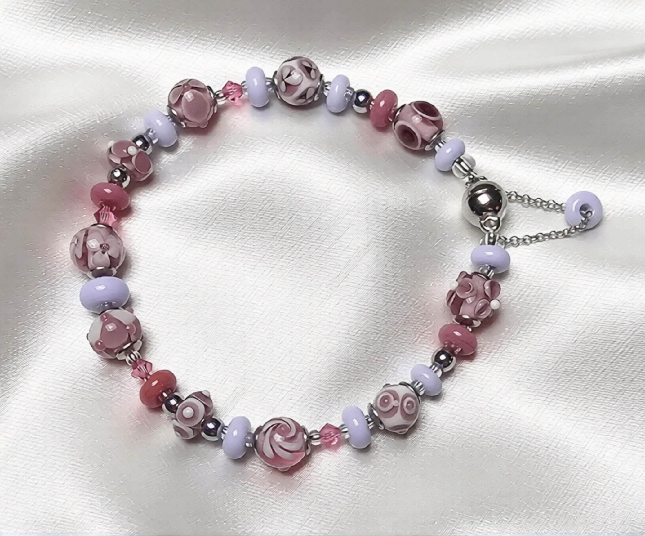 Armband pinkrosè