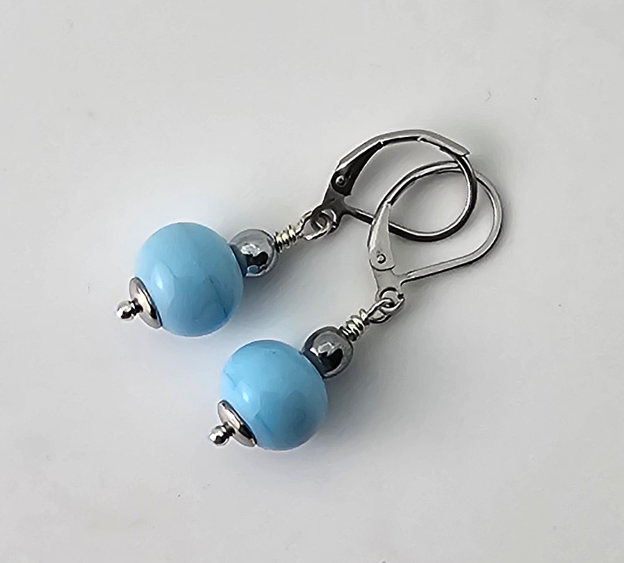 Ohrhänger gletscherblau Ohrhänger gletscherblau