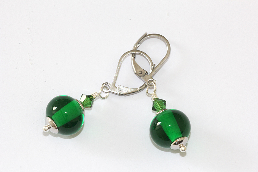 Ohrhänger smaragdgrün Ohrhänger smaragdgrün