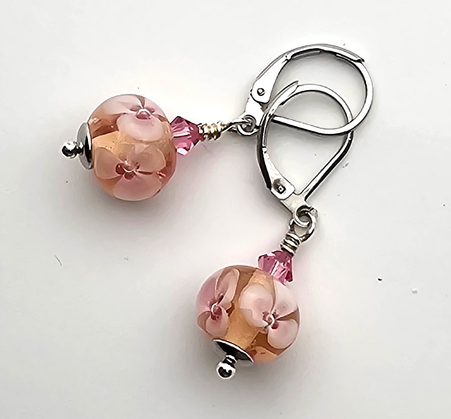 Ohrhänger apricot Ohrhänger apricot