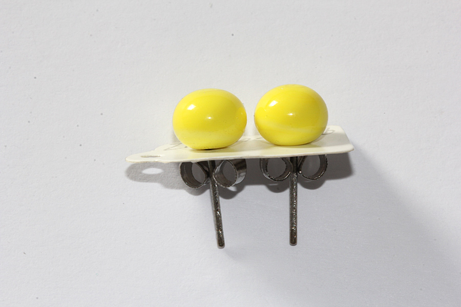 Ohrstecker zitronengelb Ohrstecker zitronengelb