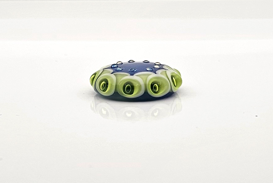 Ring-Top grasgrün-tanzanitblau Ring-Top grasgrün-tanzanitblau