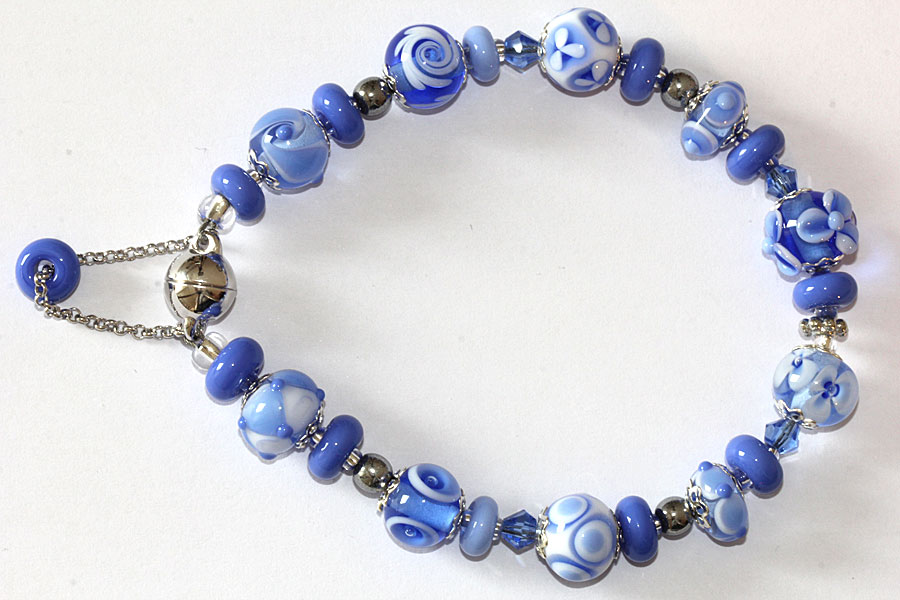 Armband saphirblau Armband saphirblau