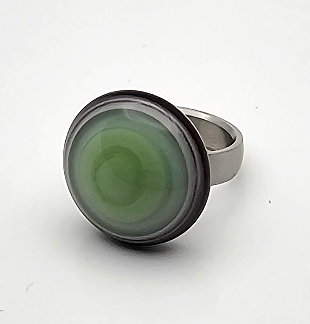 Ring-Top Lavendel und Mintgrün Ring-Top Lavendel und Mintgrün