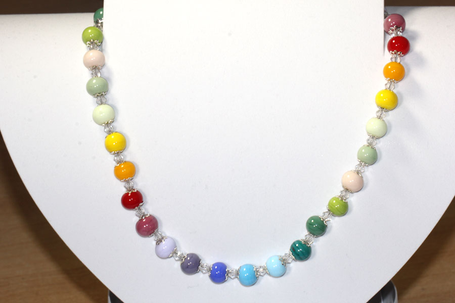 Collier Bubble Gum Color Collier Bubble Gum Color