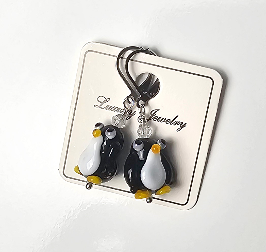 Ohrhänger Pinguin Ohrhänger Pinguin