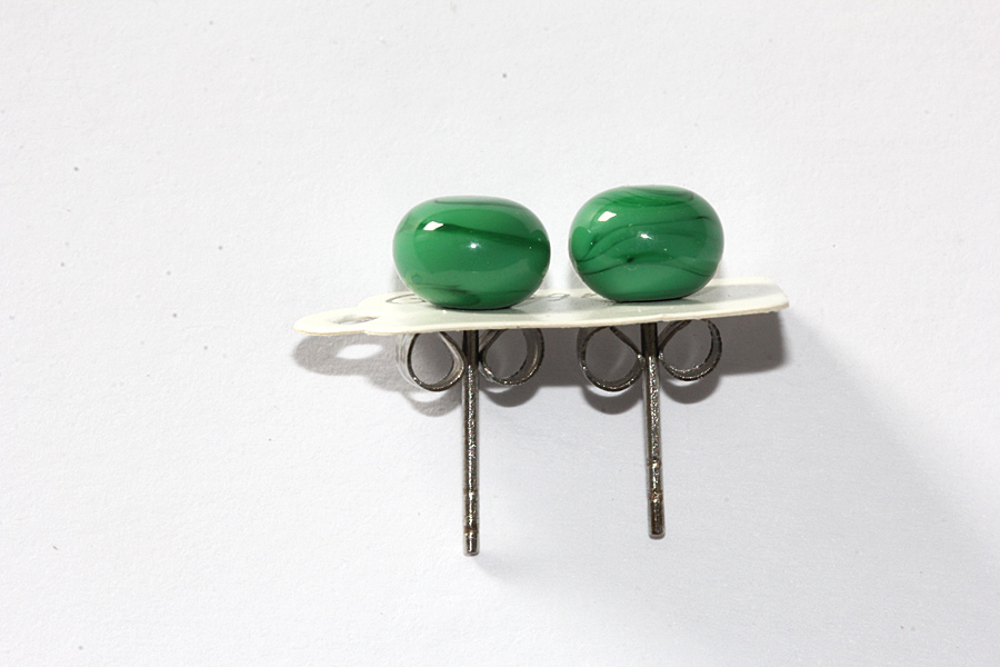 Ohrstecker grasgrün Ohrstecker grasgrün