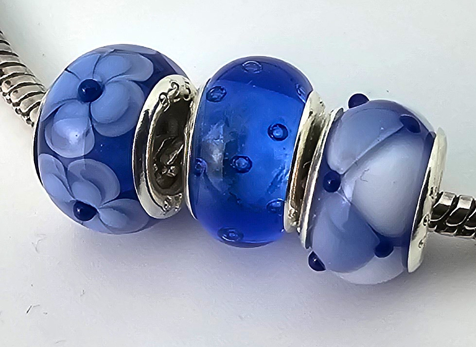 3er Set saphirblau 3er Set saphirblau