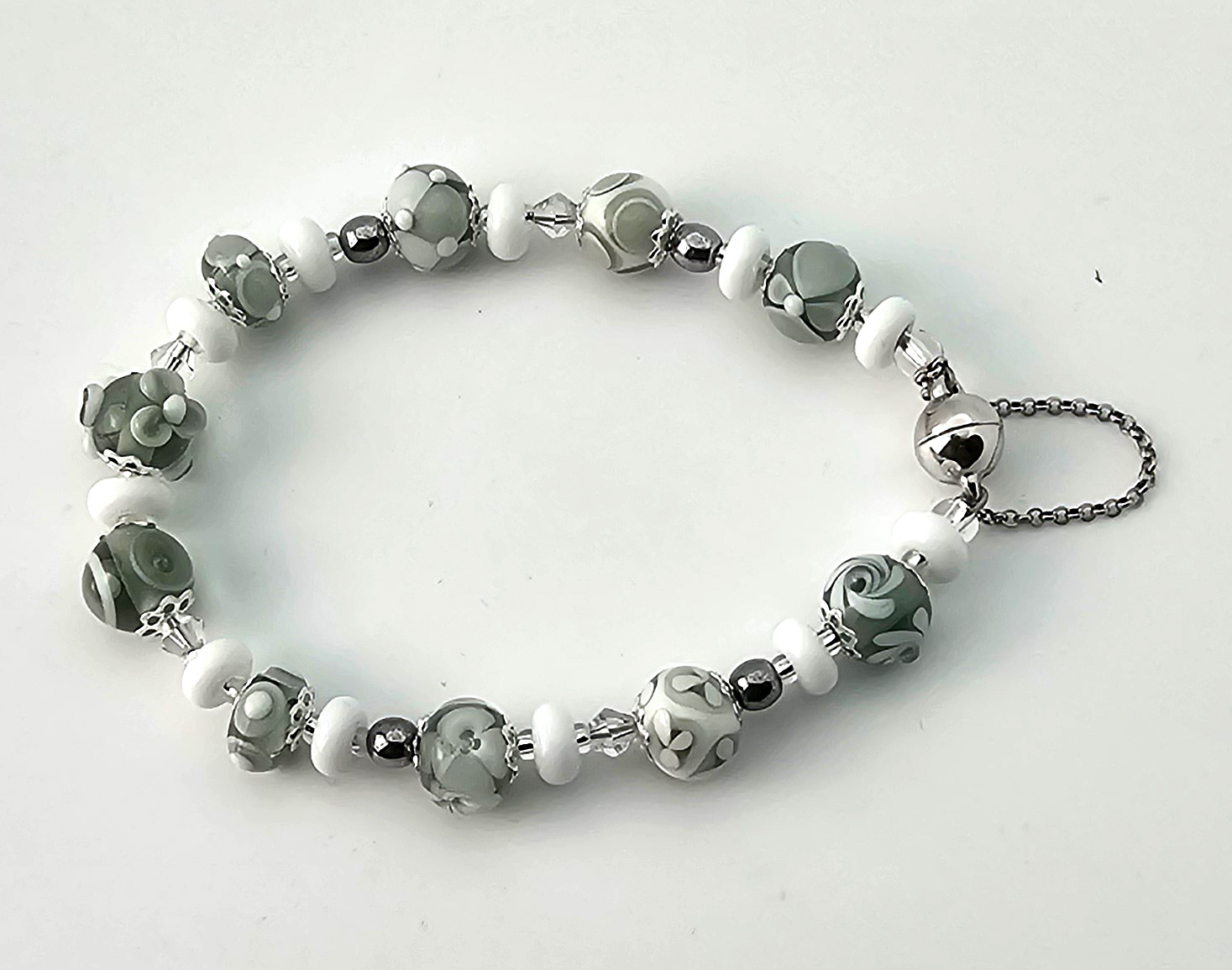 Armband Sinfonie in Weiß