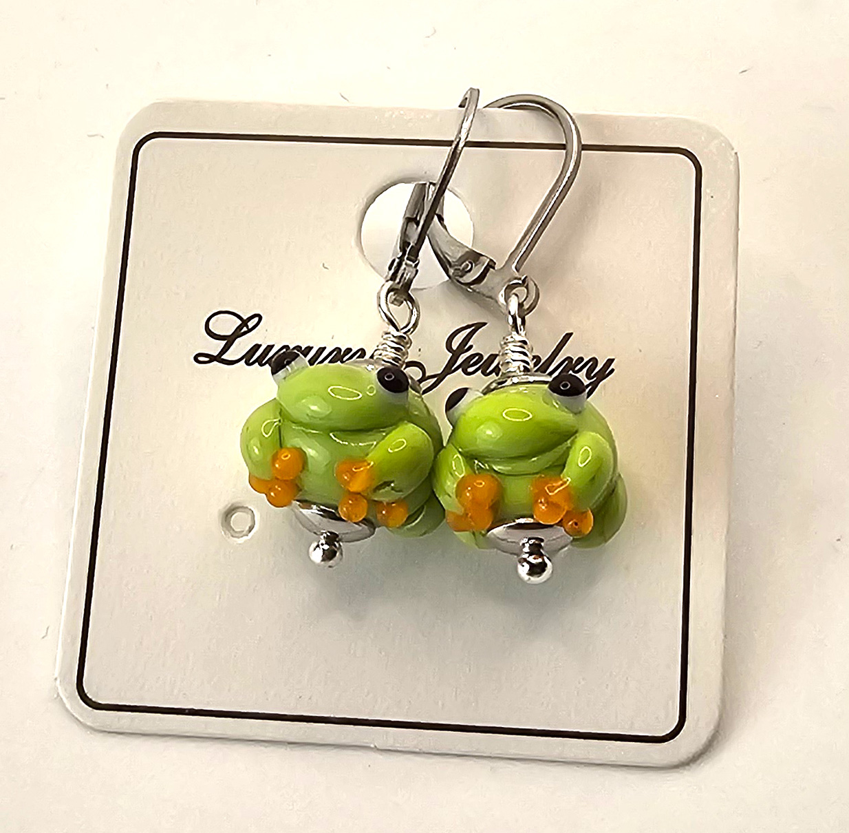 Ohrhänger mit Fröschlein