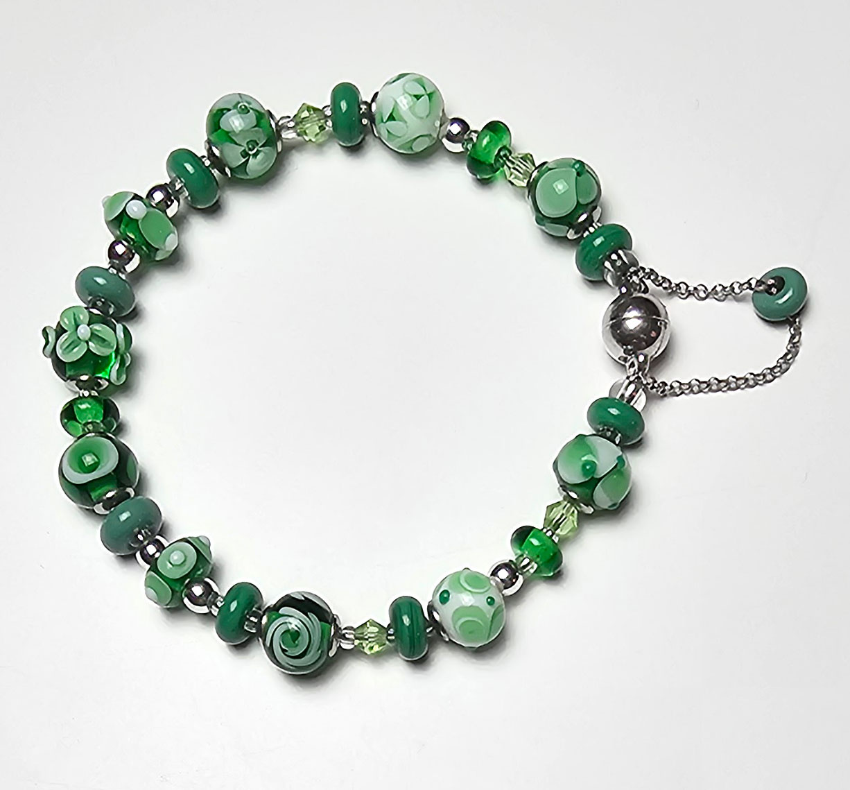 Armband Sinfonie in Smaragdgrün