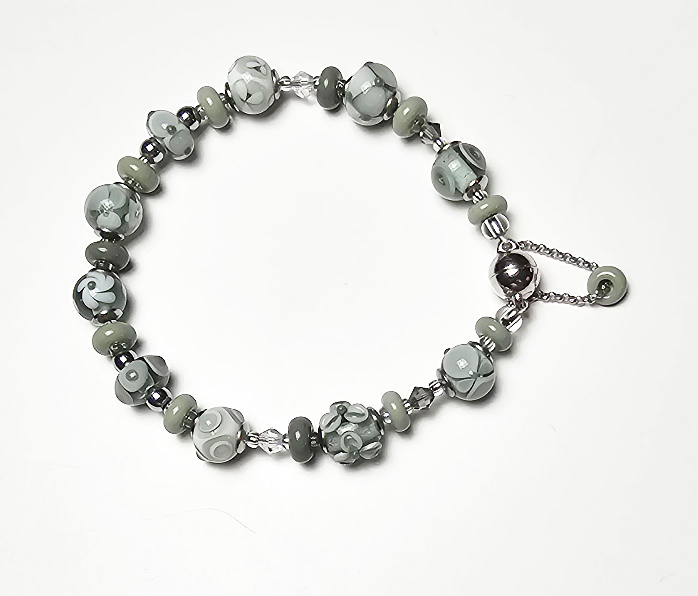 Armband Schilfgrüne Vielfalt