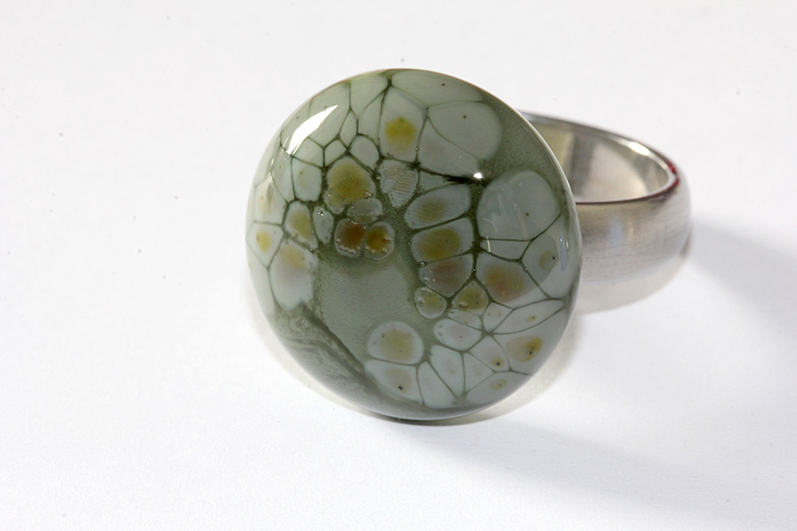 Ring-Top Mosaik schilfgrün Ring-Top Mosaik schilfgrün