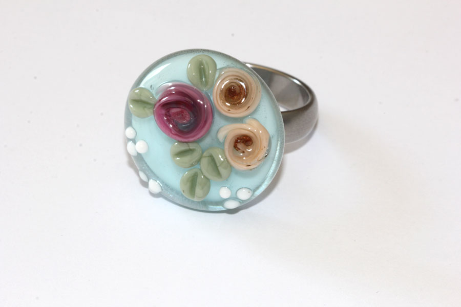 Ring-Top frostblau