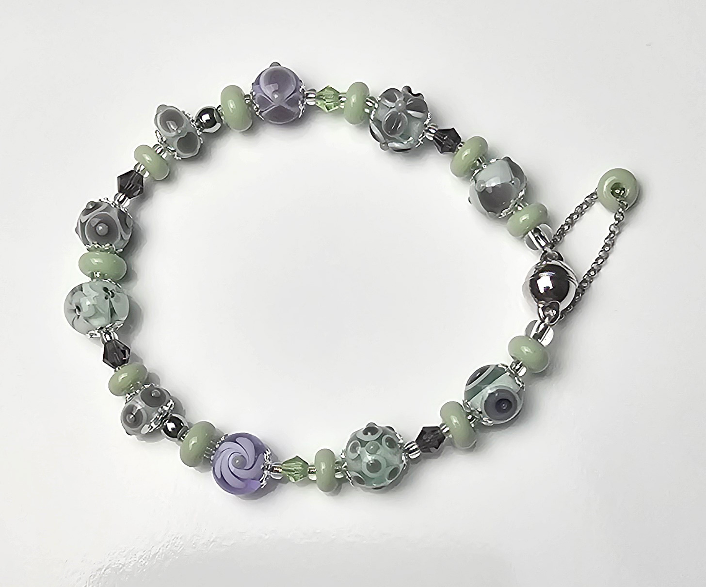 Armband mint-lavendel Armband mint-lavendel