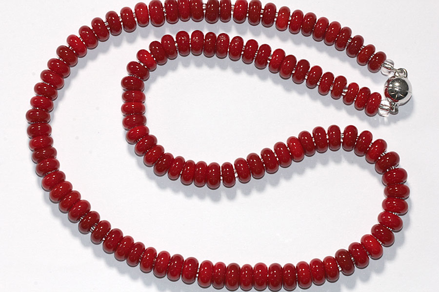 Rote Kette 45 cm Rote Kette 45 cm