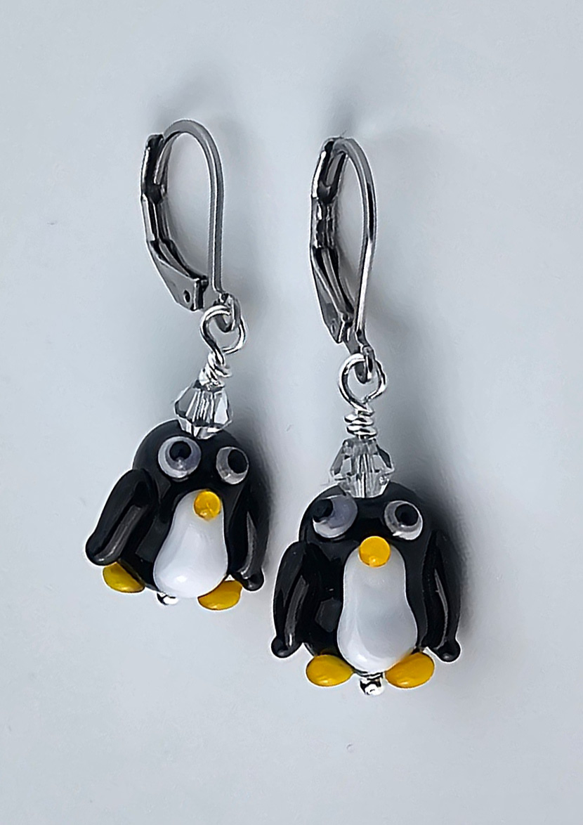 Ohrhänger Pinguin Ohrhänger Pinguin